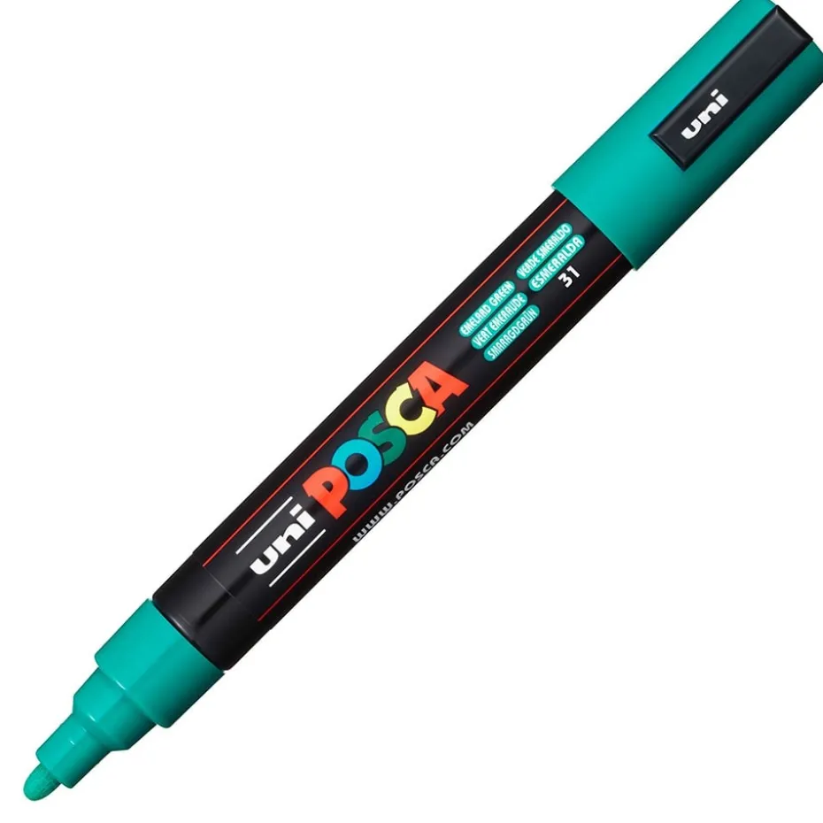Uni POSCA PC-5M – Medium 1,8-2,5mm – 31 Emerald Green