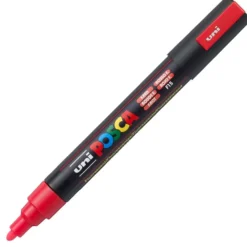 Uni POSCA PC-5M – Medium 1,8-2,5mm – F15 Fluorescent Red