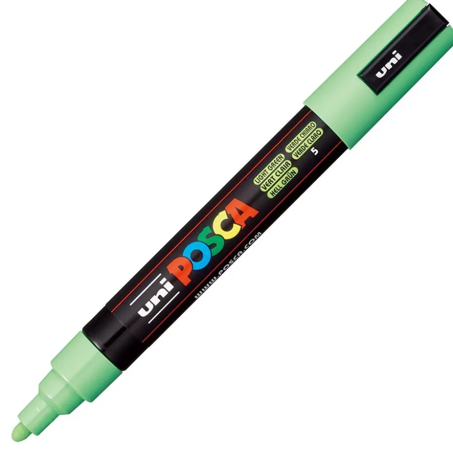 Uni POSCA PC-5M – Medium 1,8-2,5mm – 5 Light Green