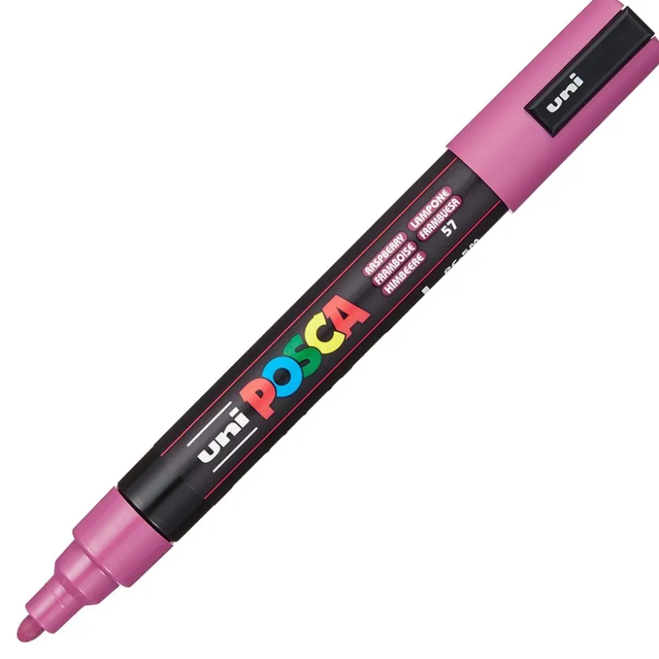Uni POSCA PC-5M – Medium 1,8-2,5mm – 57 Raspberry