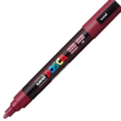 Uni POSCA PC-5M – Medium 1,8-2,5mm – 60 Red Wine