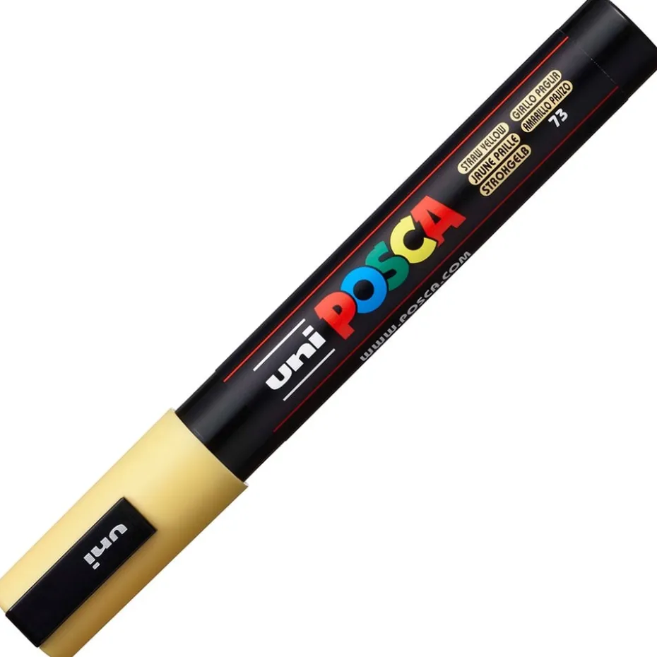 Uni POSCA PC-5M – Medium 1,8-2,5mm – 73 Straw Yellow