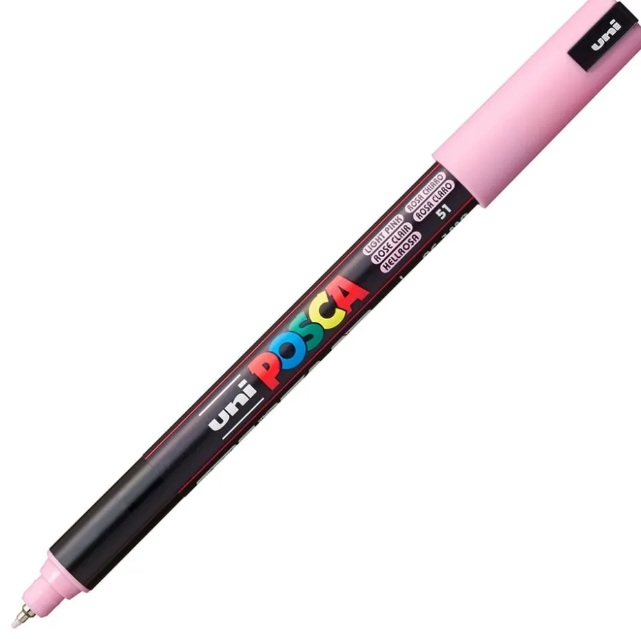 Uni POSCA PC-1MR – Ultra-Fine 0,7mm – 51 Light Pink