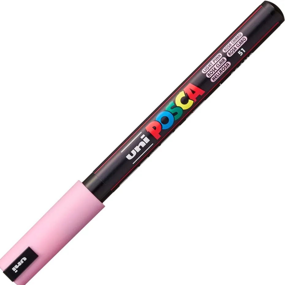 Uni POSCA PC-1MR – Ultra-Fine 0,7mm – 51 Light Pink