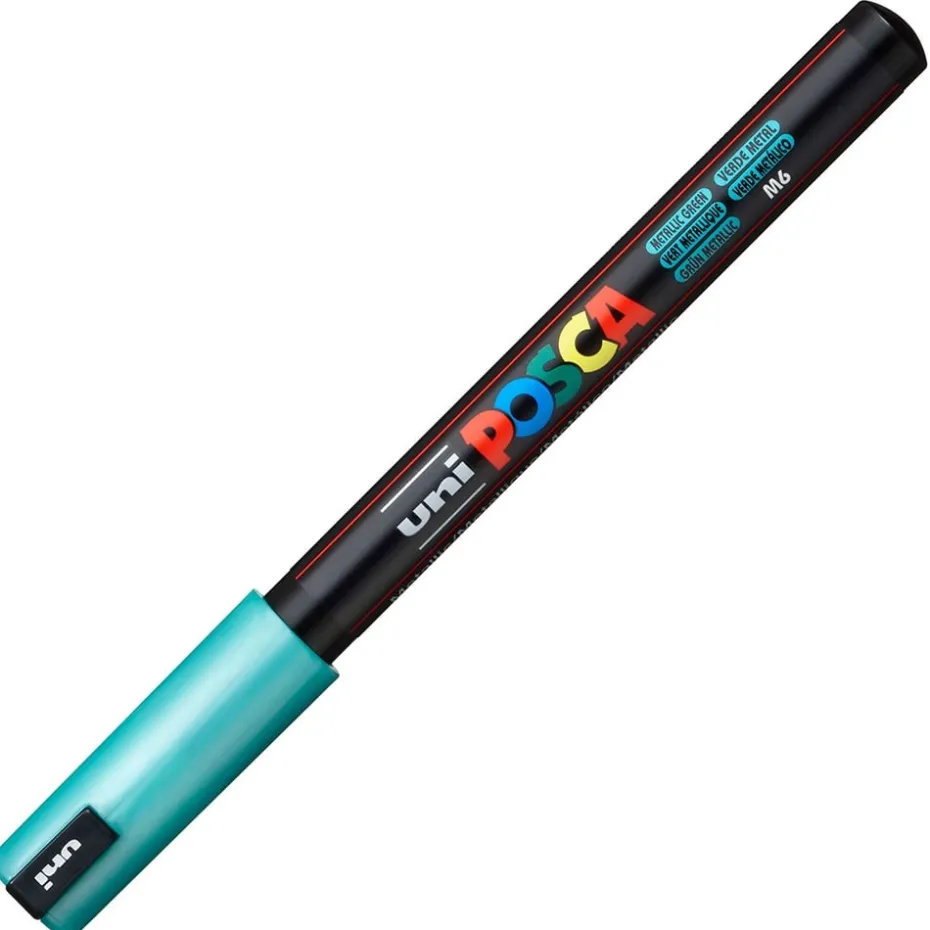 Uni POSCA PC-1MR – Ultra-Fine 0,7mm – M6 Metallic Green