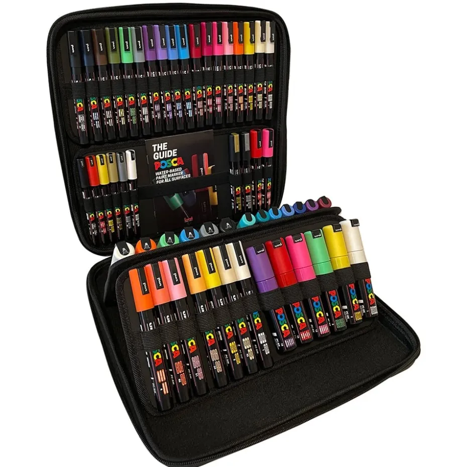 Uni POSCA Startsett 54stk