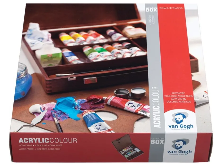 Van Gogh Akryl – Inspiration Box – Malerkasse