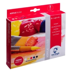 Van Gogh Akrylmaling Sett – 5x40ml Primary