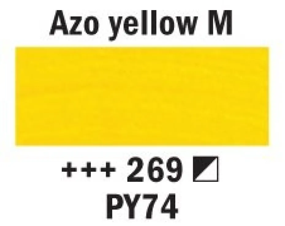 Van Gogh Akryl 40ml – 269 Azo yellow medium