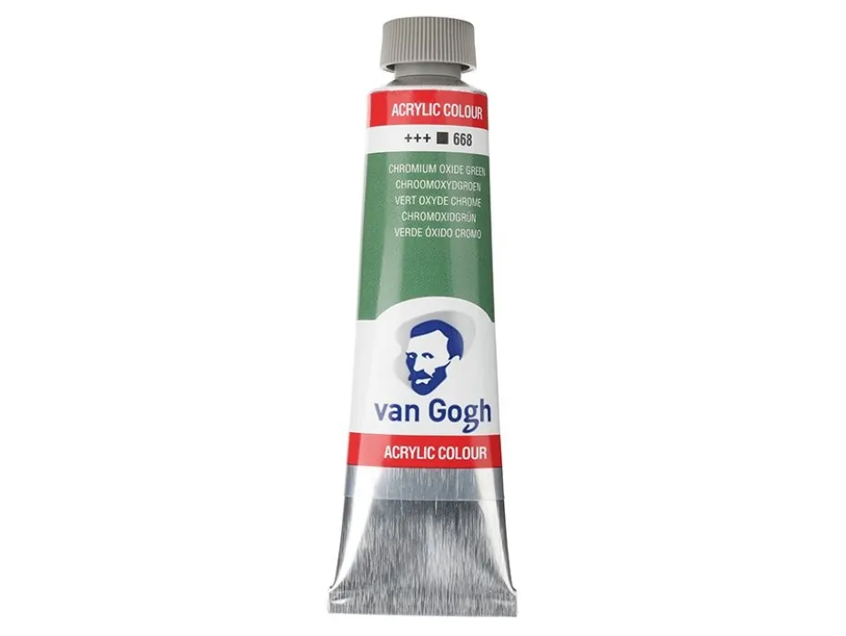 Van Gogh Akryl 40ml – 668 Chromium oxide green