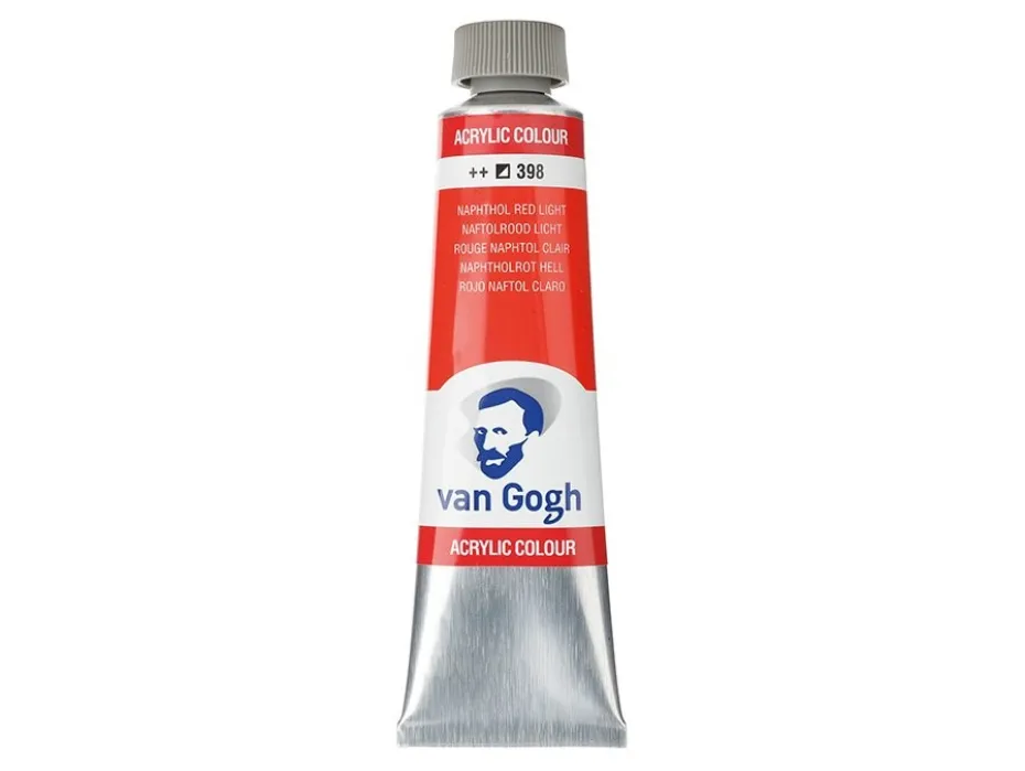 Van Gogh Akryl 40ml – 398 Napthol red lt
