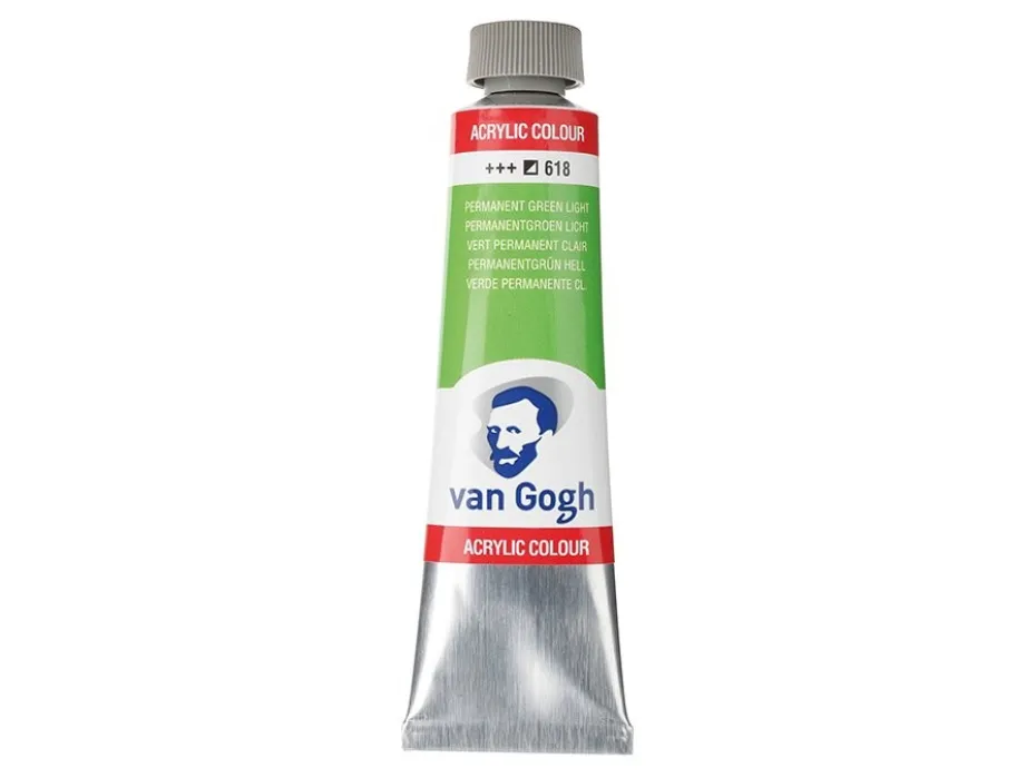 Van Gogh Akryl 40ml – 618 Perm. green lt.