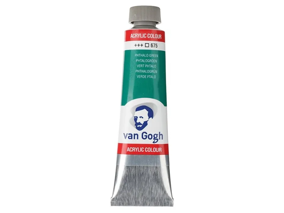 Van Gogh Akryl 40ml – 675 Phthalo green