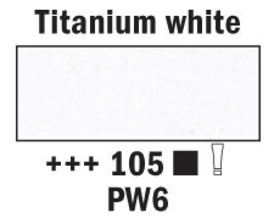 Van Gogh Akryl 40ml – 105 Titanium white