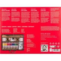 Van Gogh Akryl Starter Box XL – 12x40ml + utstyr