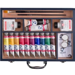 Van Gogh Akryl Starter Box XL – 12x40ml + utstyr