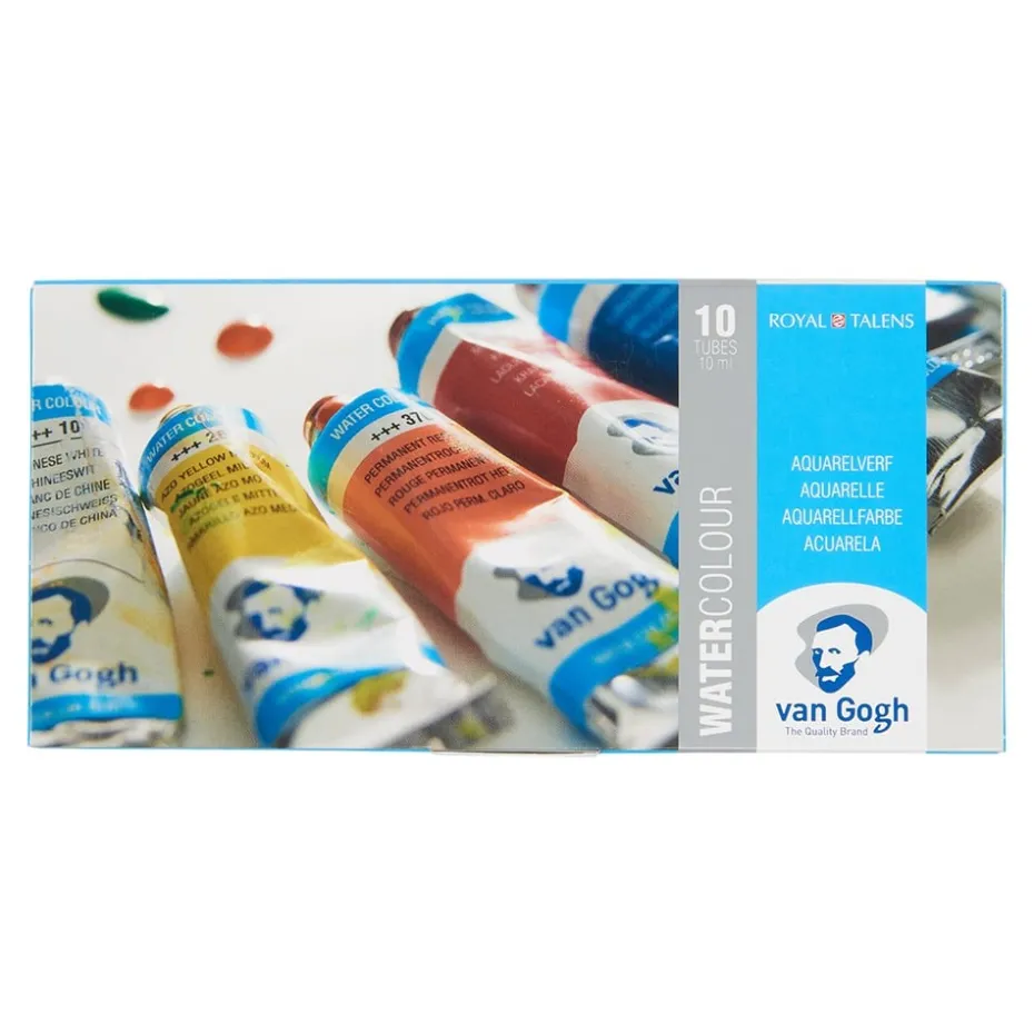 Van Gogh Akvarell – Basic Sett – 10 tuber 10ml