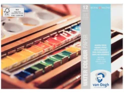 Van Gogh akvarellblokk 10,5x15cm – 300g – 12 ark