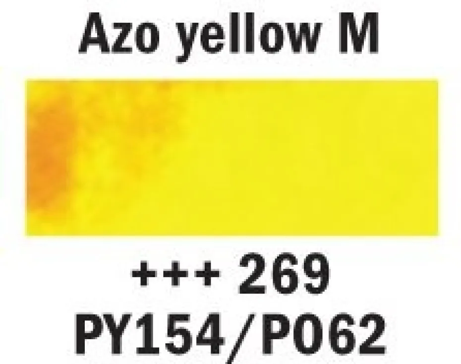 Van Gogh Akvarell Halfpan – 269 Azo yellow medium