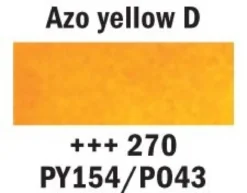 Van Gogh Akvarell Halfpan – 270 Azo yellow deep