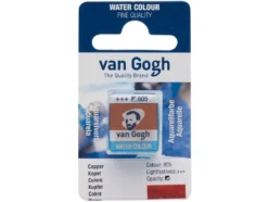 Van Gogh Akvarell Halfpan – 805 Copper