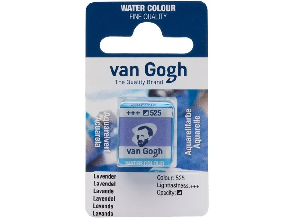 Van Gogh Akvarell Halfpan – 525 Lavender