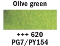 Van Gogh Akvarell Halfpan – 620 Olive green