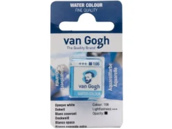 Van Gogh Akvarell Halfpan – 106 Opaque white