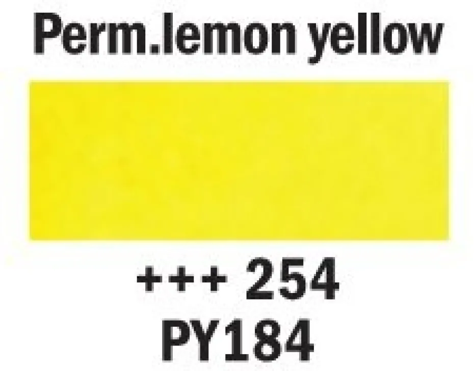 Van Gogh Akvarell Halfpan – 254 Perm. lemon yellow