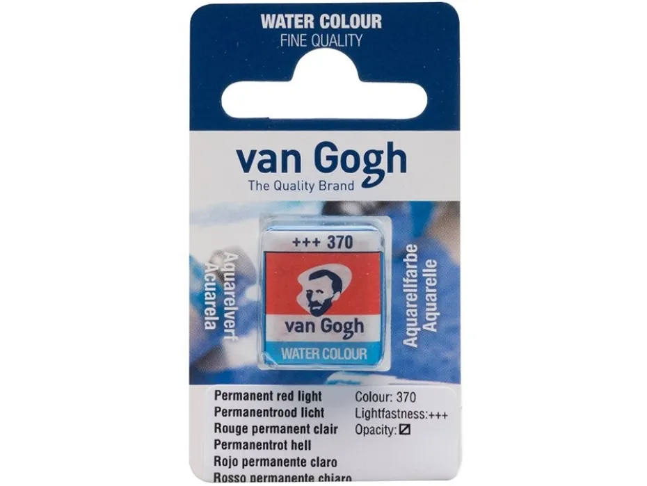 Van Gogh Akvarell Halfpan – 370 Per Permanent red light