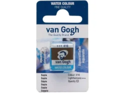 Van Gogh Akvarell Halfpan – 416 Sepia