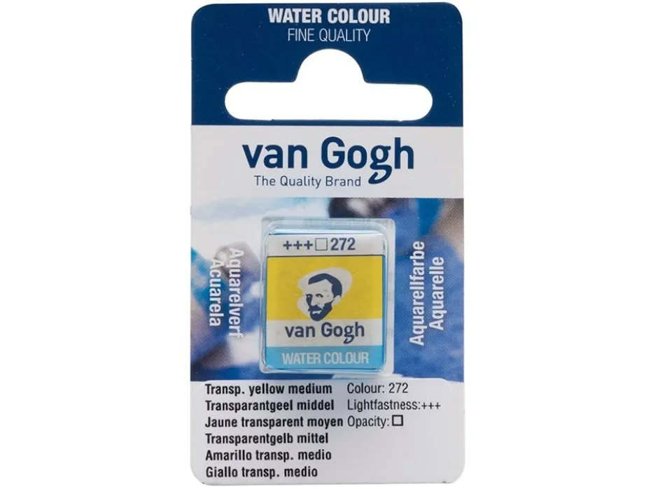 Van Gogh Akvarell Halfpan – 272 Transp. yellow medium