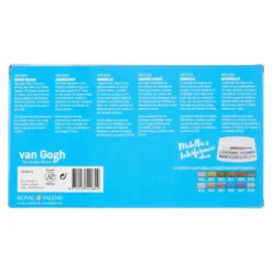 Van Gogh akvarell – Metallic/interference sett – 12 tuber