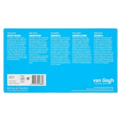 Van Gogh Akvarell – Plastskrin Sett – 12 tuber 10ml, pensel