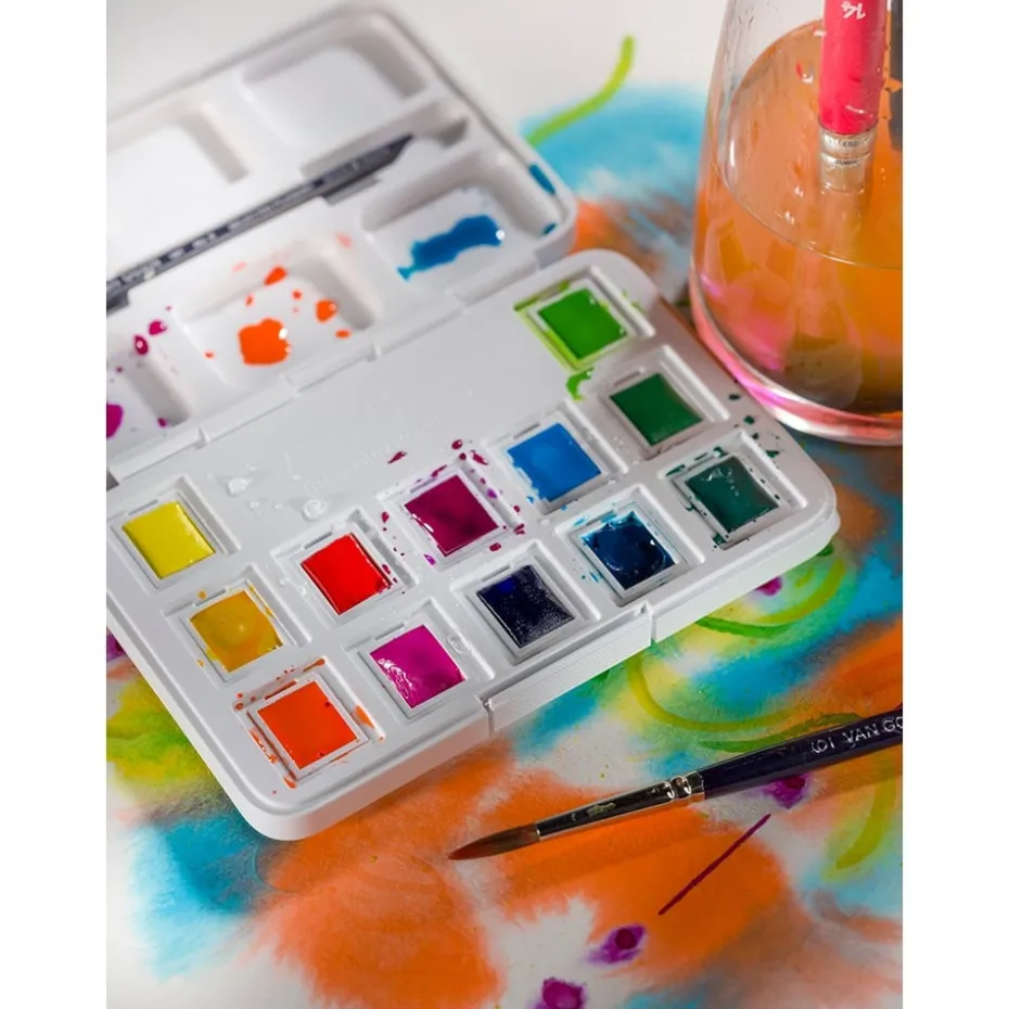 Van Gogh Akvarell Pocketbox Sett – Vibrant colours