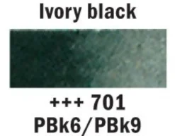 Van Gogh Akvarelltube 10ml – 701 Ivory black