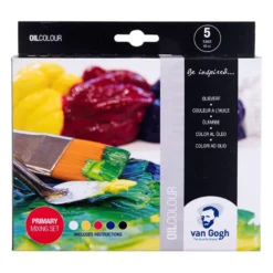 Van Gogh Oljemaling Sett – 5x40ml Primary