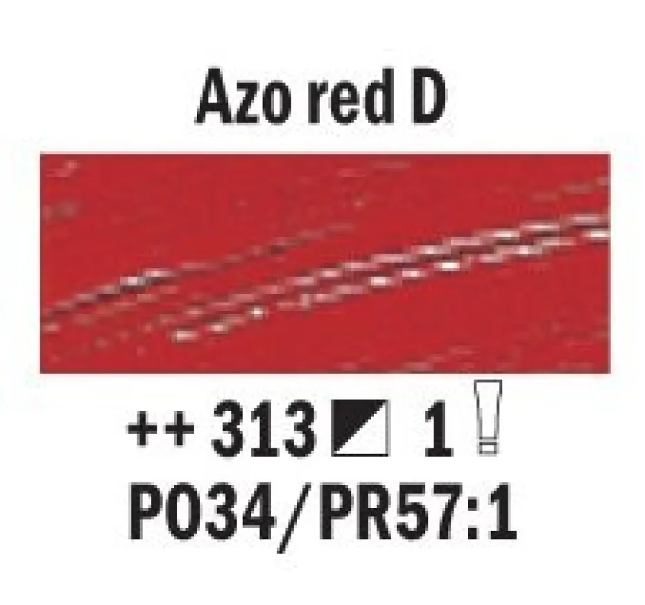 Van Gogh Olje 200ml – 313 Azo red deep