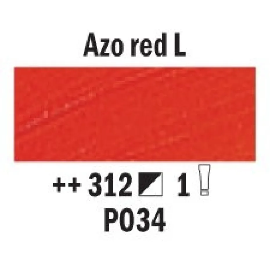 Van Gogh Olje 200ml – 312 Azo red light