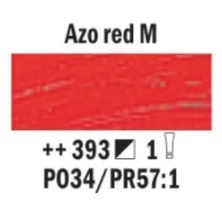 Van Gogh Olje 200ml – 393 Azo red medium
