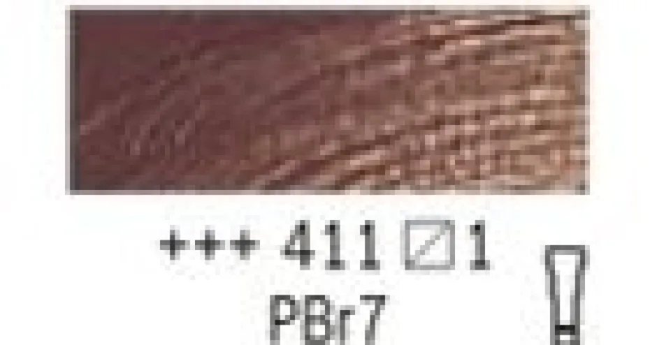 Van Gogh Olje 20ml – 411 Burnt sienna