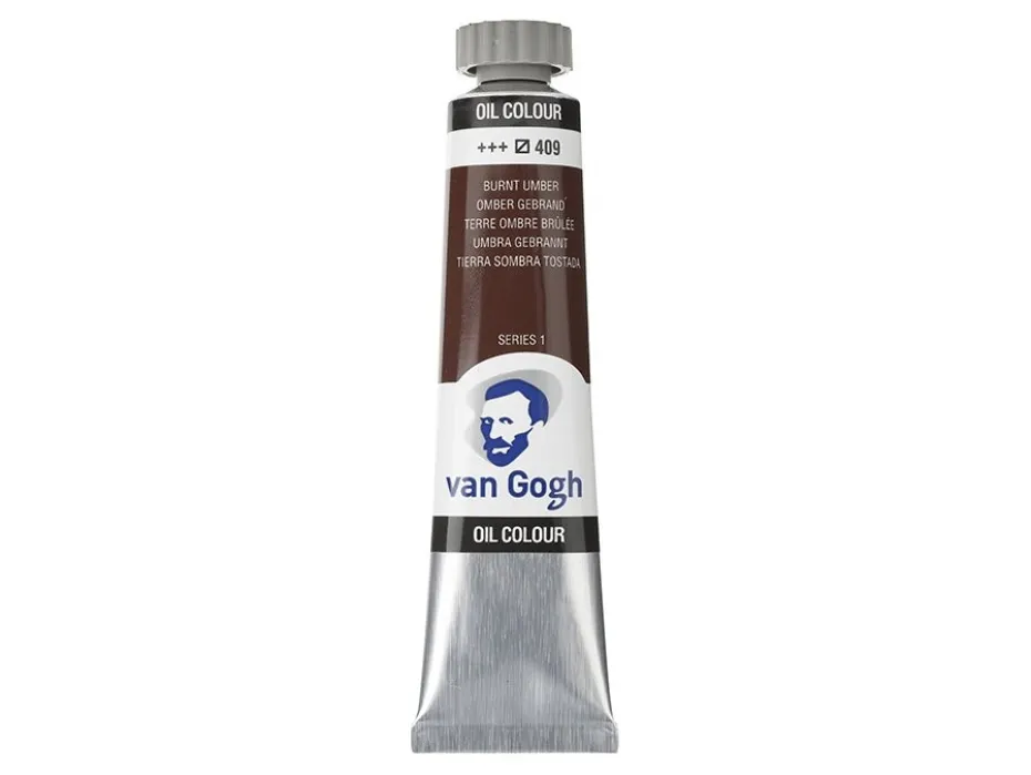 Van Gogh Olje 20ml – 409 Burnt umber