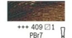 Van Gogh Olje 40ml – 409 Burnt umber