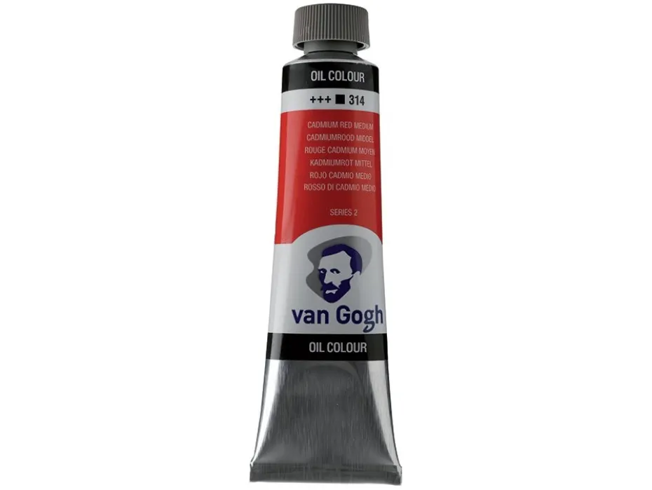 Van Gogh Olje 40ml – 314 Cadmium red medium