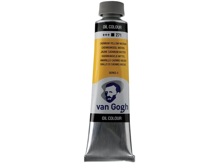 Van Gogh Olje 40ml – 271 Cadmium yellow medium