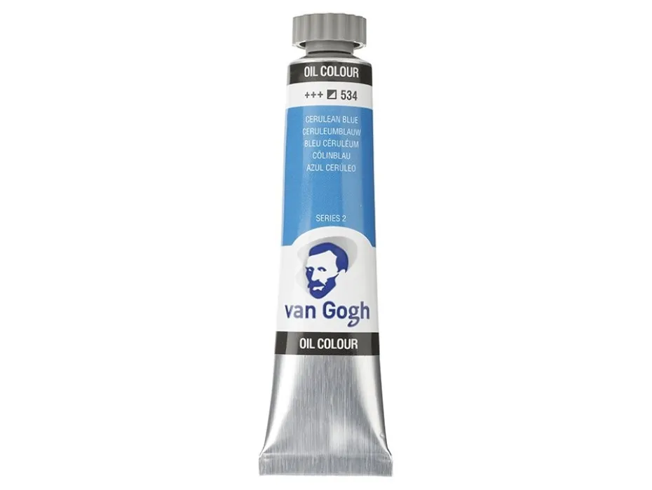 Van Gogh Olje 20ml – 534 Cerulean blue