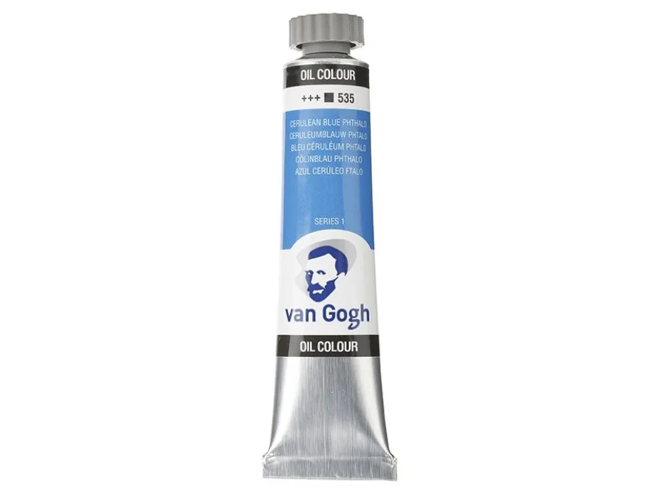 Van Gogh Olje 20ml – 535 Cerulean blue (phthalo)