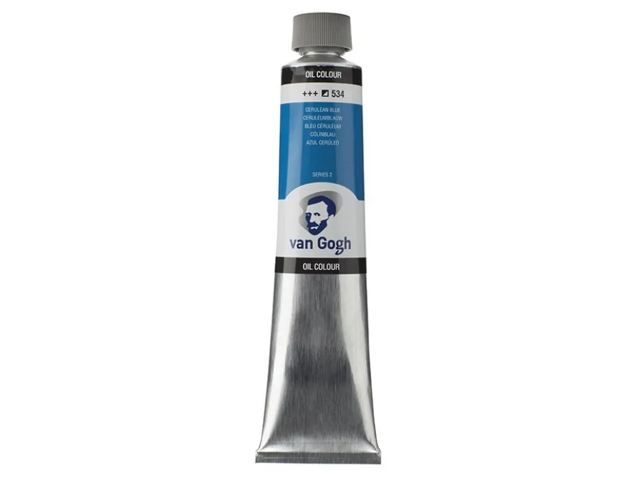 Van Gogh Olje 200ml – 534 Cerulean blue