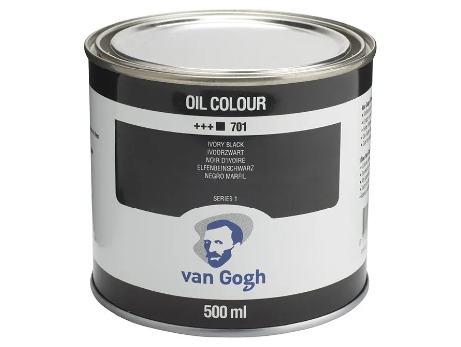 Van Gogh Olje 500ml – 701 Ivory black