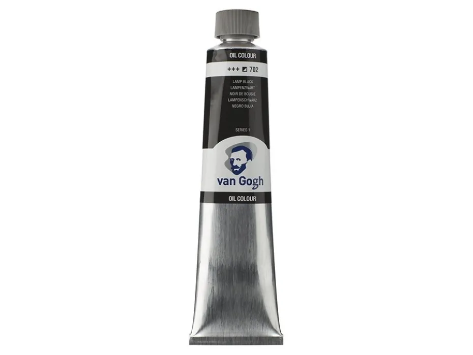 Van Gogh Olje 200ml – 702 lamp black
